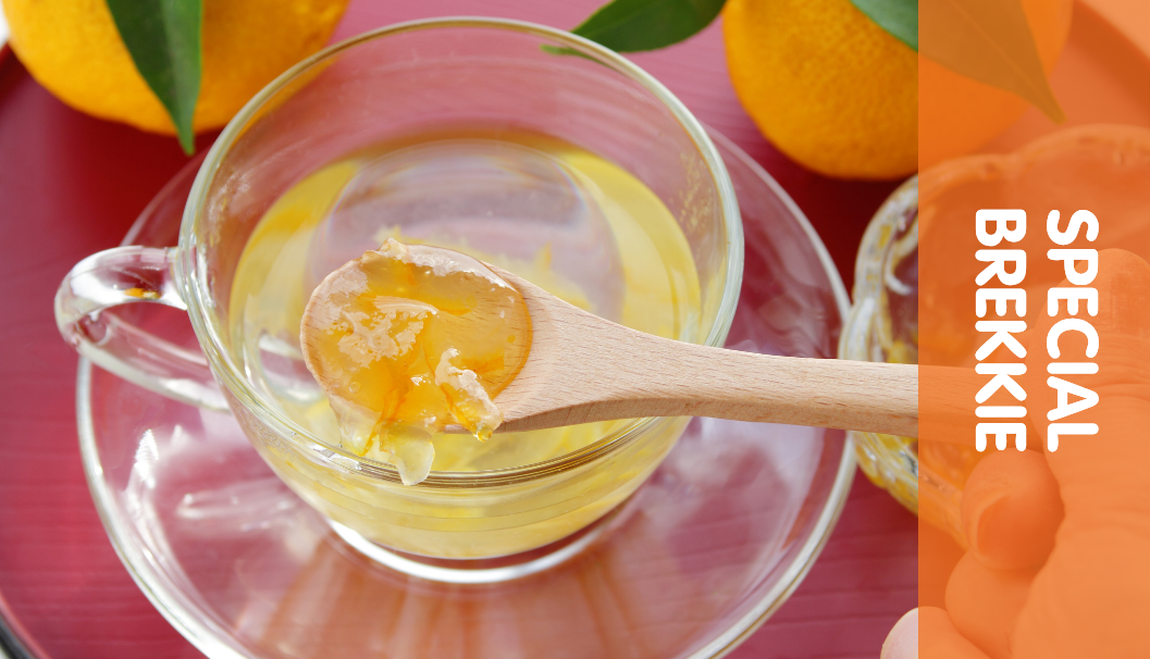 Special Brekkie: Honey Yuzu Tea