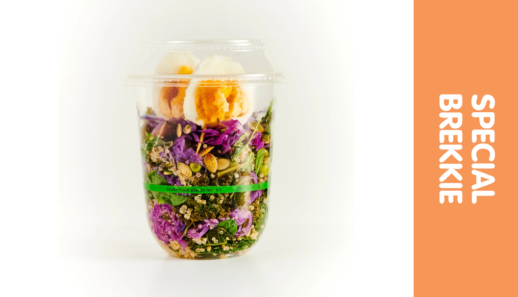 Special Brekkie: Protein Cups to-go