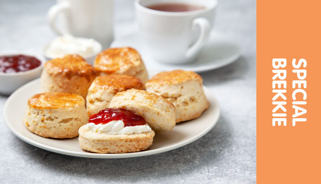 Special Brekkie: Homemade Scones