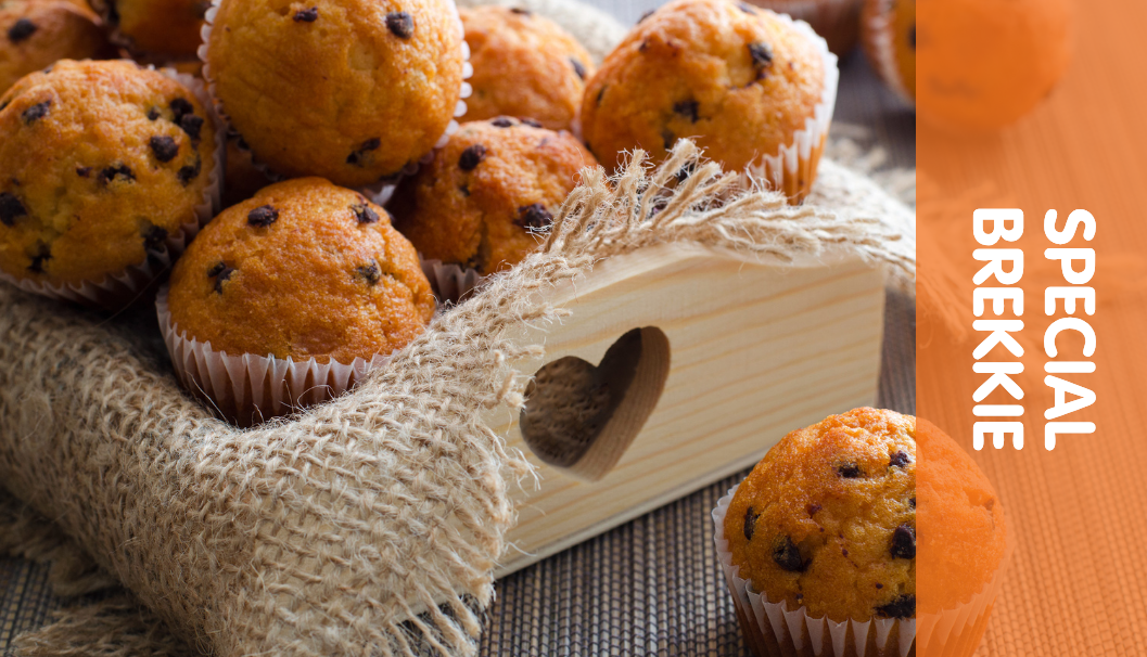 Special Breakfast: Choco Chip Banana Muffins