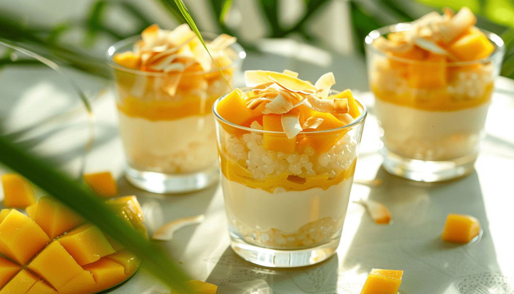 HK Mango Sago Dessert Bar