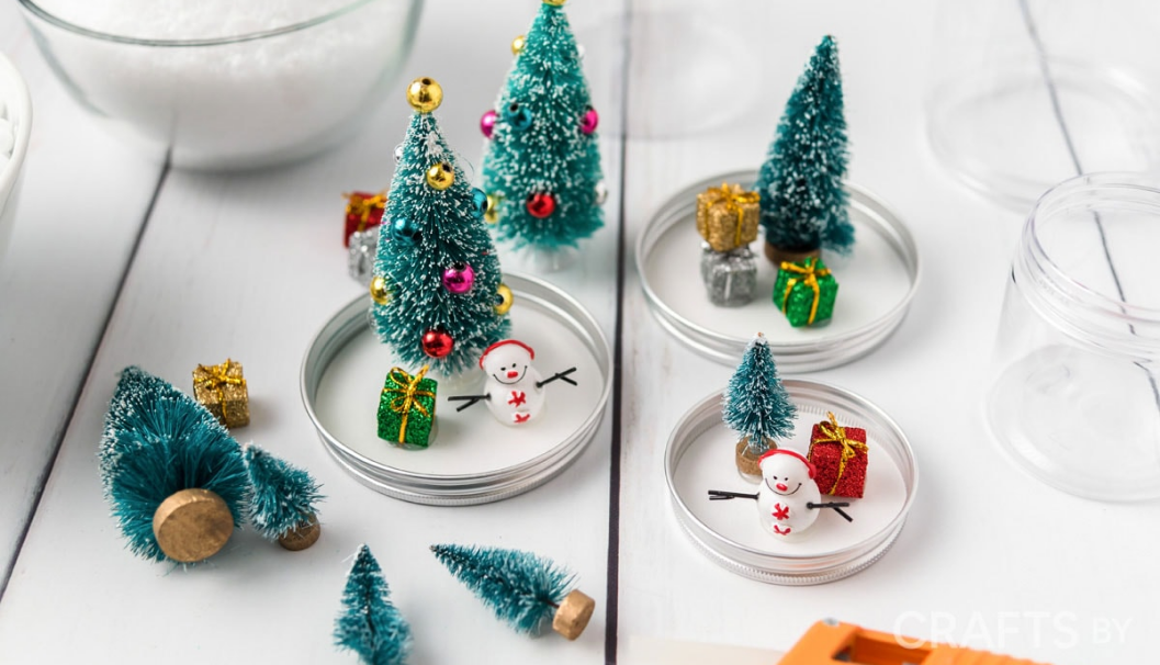 DIY Snow globes and Hot Chocolate
