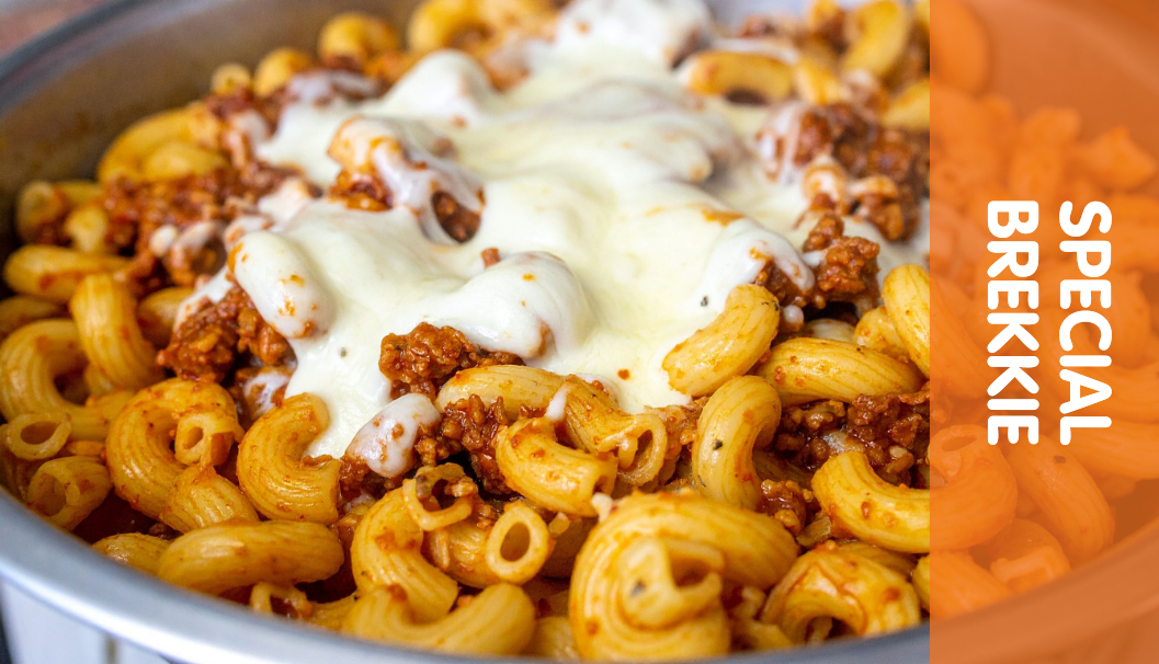 Special Brekkie: Audrey's Mac & Beef