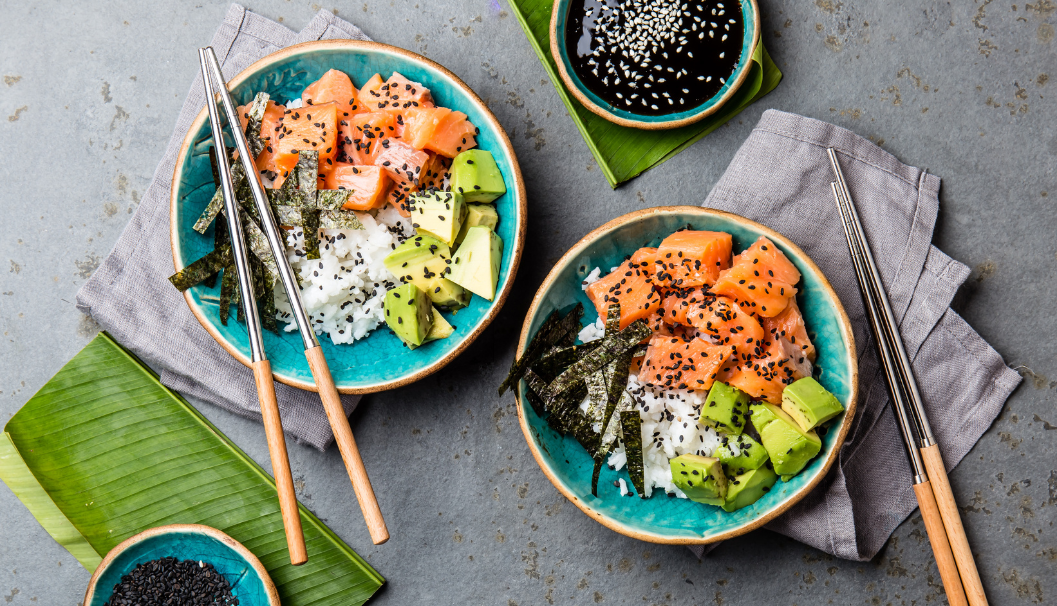DIY Sushi Bowl Dinner
