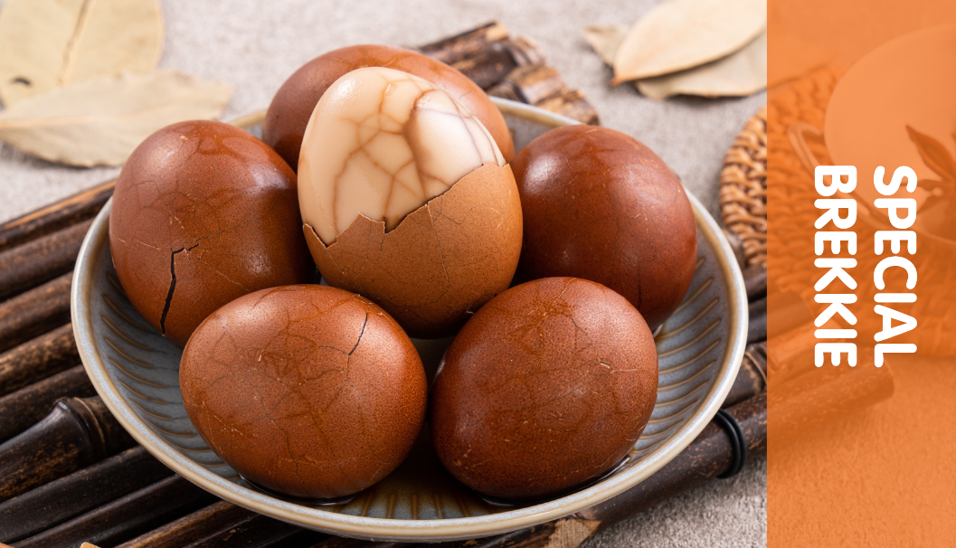 Special Breakkie: World Egg Day - Tea Eggs