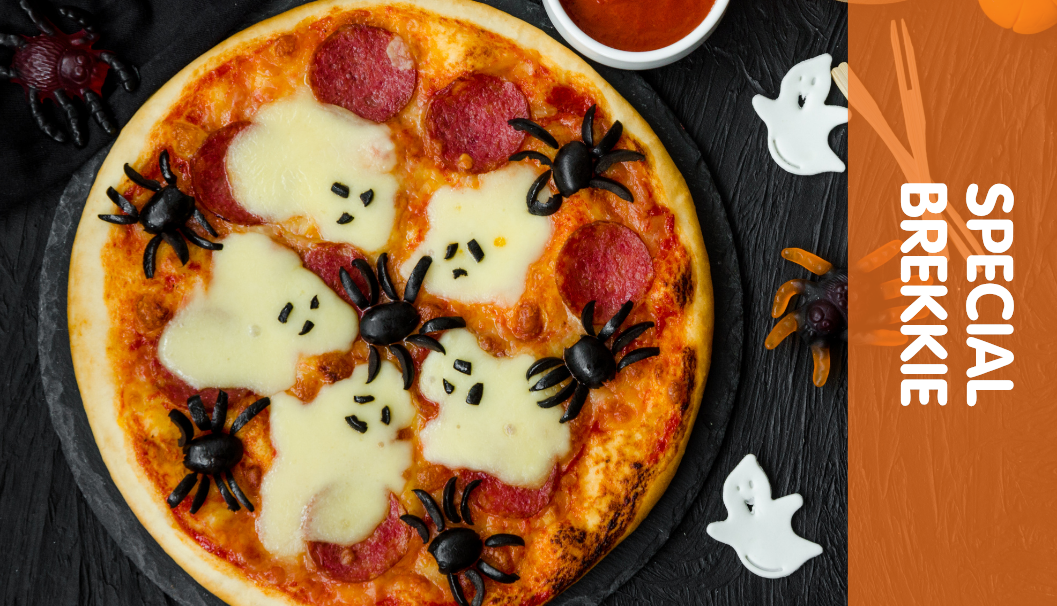 Special Breakkie: Ghost Pizza